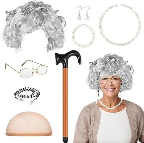 Pcs old lady fancy - 7,