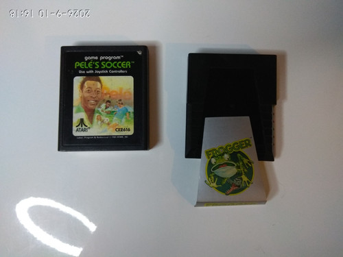 Frogger peles soccer atari - &,