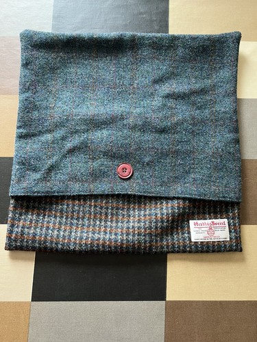 Harris tweed cushion cover - tweed,
