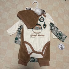 4 Piece Disney Star Wars 6-9mo