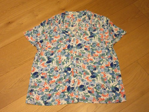 Ladies damart green pink blue - green,