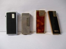 Job Lot of 4 Old Gas Lighters - spare or Repair
