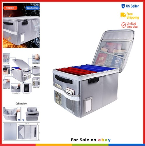Fireproof document box locking - fireproof,