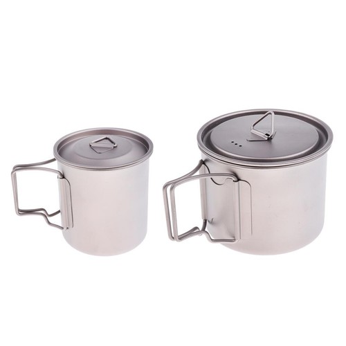 Titanium outdoor camping cup - outdoor,