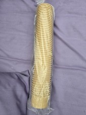 50 x Brown paper disposable