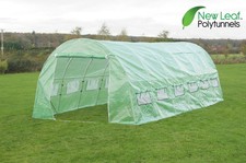 Metal polytunnel greenhouse - metal,