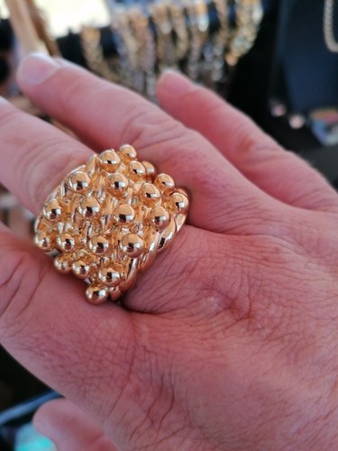 Keeper ring gold filled row - gold,
