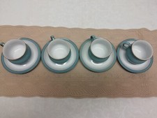 Denby Colonial Blue 4 x Cups &