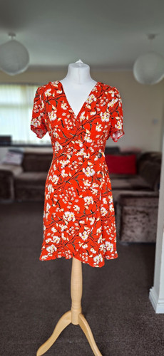 Primark orange white green - primark, orange/white/green