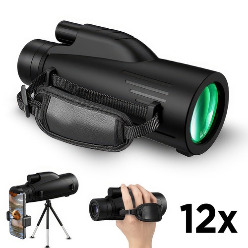 Portable monocular - 12×50, hd