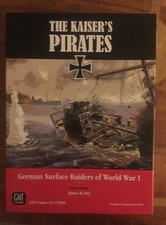 GMT The Kaiser's Pirates - German Surface Raiders of WWI - Card Game 2009