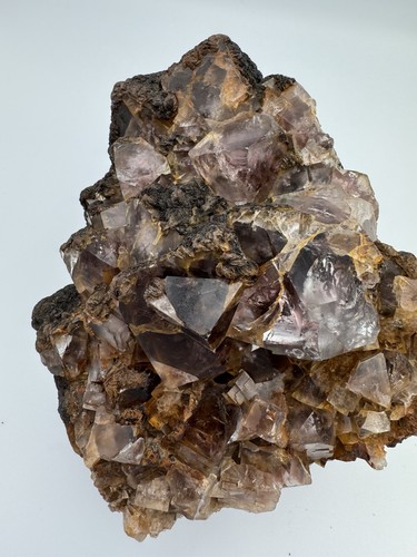 Large glassy fluorite - a,