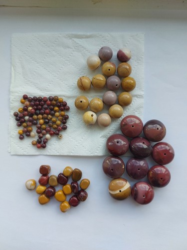 Mookaite mookite bead - mookaite, design