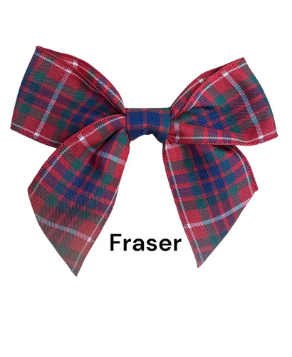 Polyester tartan ribbon - polyester, bows