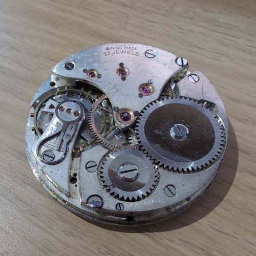 Record pocket watch movement - movement, /