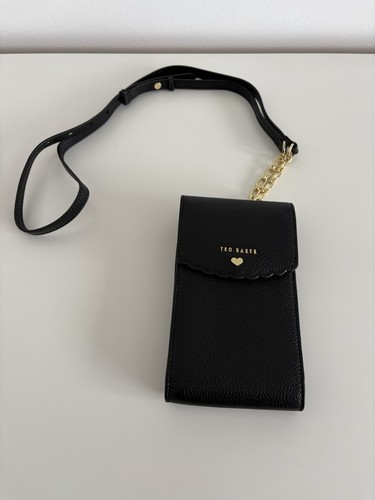 Black ted baker leather phone - leather,