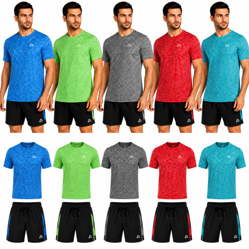 Mens gym set shirt - set, &