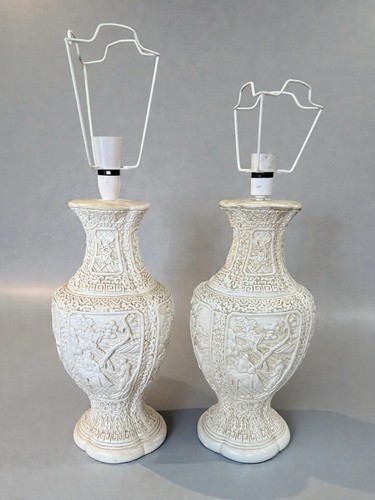 Pair vintage chinese style - of,