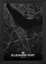 Ellesmere Port UK Framed Wall