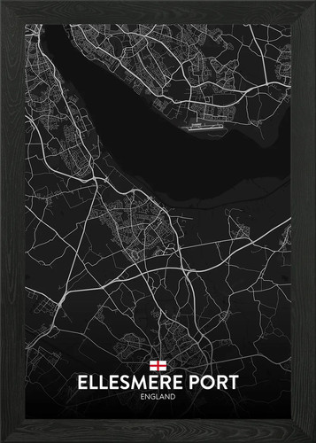 Ellesmere port framed wall - port,