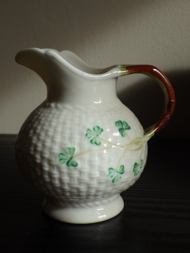 Belleek pottery irish shamrock - irish,