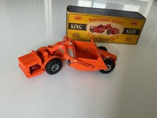 Matchbox Lesney Kingsize K6 ALLIS-CHALMERS EARTH REMOVER. Original Box VGC