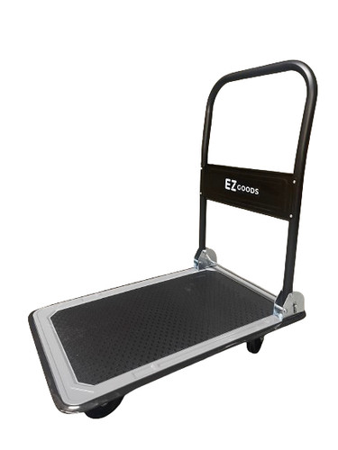 Folding platform trolley hand - platform,