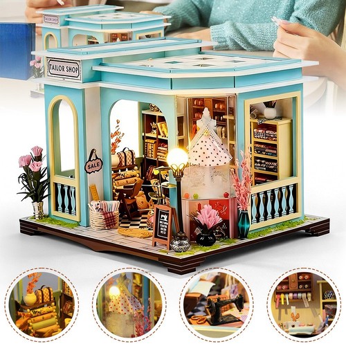 Diy miniature house kit - diy,
