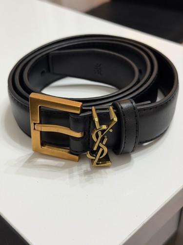 Ysl leather belt - belt, 95cm