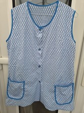 Vintage 70s Blue Gingham NYLON