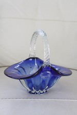 Vintage Cobalt Blue Glass