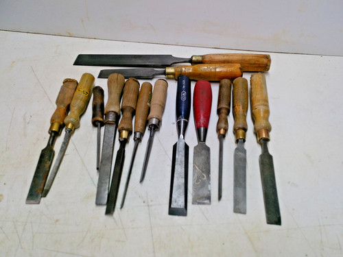 Wood chisels job lot - chisels,