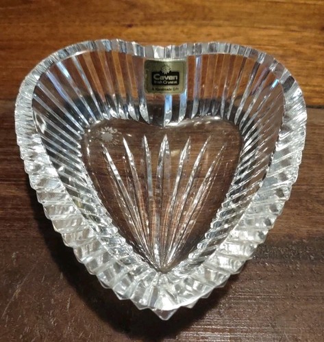 Vintage cavan crystal - vintage, heart
