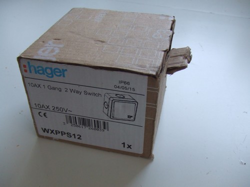 Hager wxpps12 weatherproof - hager,