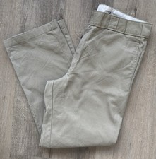 Dickies 874 Original Fit Beige Trousers W36 L30 Good Condition