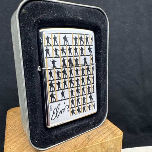 2003 zippo lighter elvis - 2003, "elvis