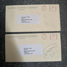 Only Fools & Horses Genuine Props Cartwright Letters From Last Episode