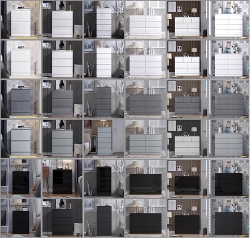 Drawer chest of drawers - 2-8,