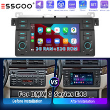 Apple CarPlay For BMW 3 Series E46 7" Car Stereo Radio GPS Touch Screen 2+32G