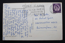 'BLACK & WHITE MINSTRELS' Paignton, Devon 1967 Slogan postmark on a Bri postcard
