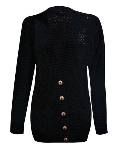 Womens ladies cardigan button - ladies,