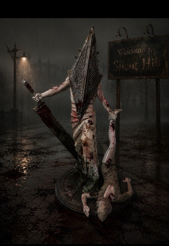 Printed pyramid head - printed,