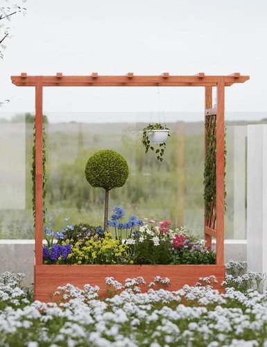 Freestanding elevated wooden - freestanding,