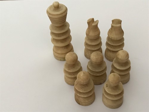 Antique victorian 1800 chess - antique,