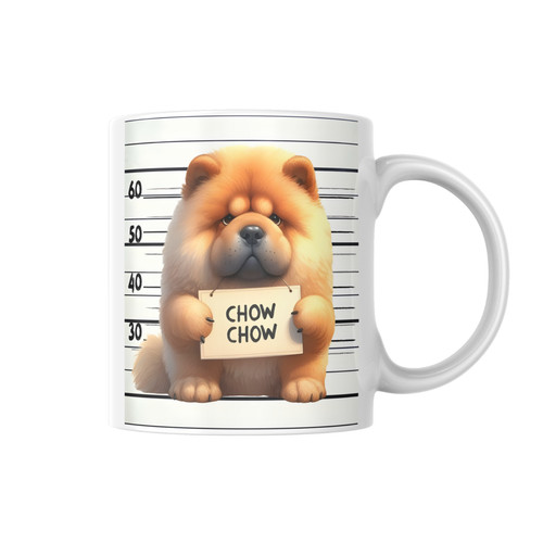 Chow mugshot 11oz - chow,
