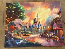 Disney All 4 Parks Canvas Wrap