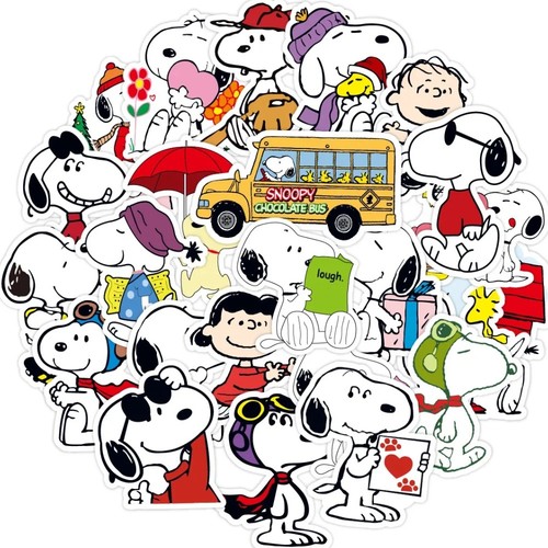 50pcs snoopy graffiti stickers - graffiti,