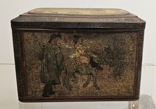 Antique J & J Colman Mustard Tin Box Late 19thC Early 20thC Vintage Advertising