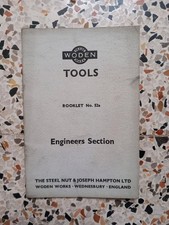 WODEN TOOLS BOOKLET NO. 52B