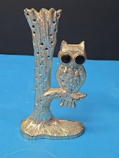Retro Kitsch Owl Jewelry Tree